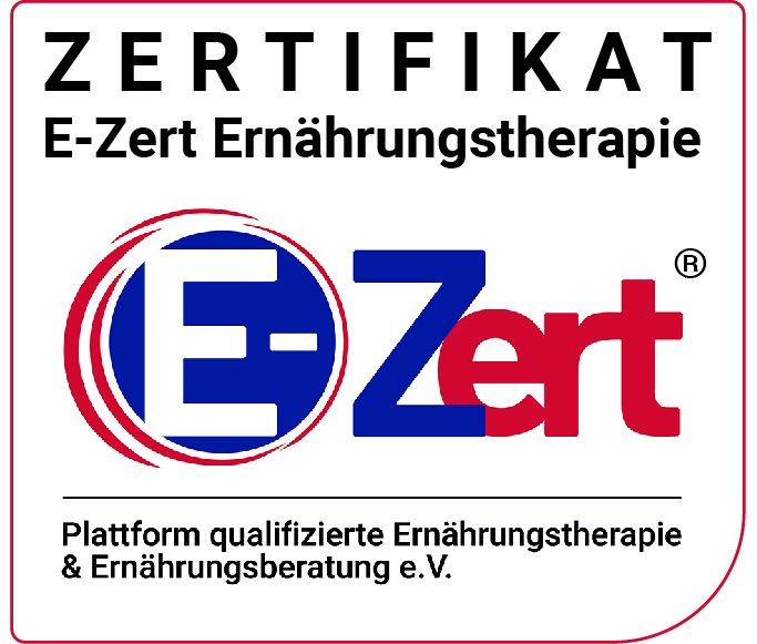 Zertifikat E-Zert Ernährungstherapie